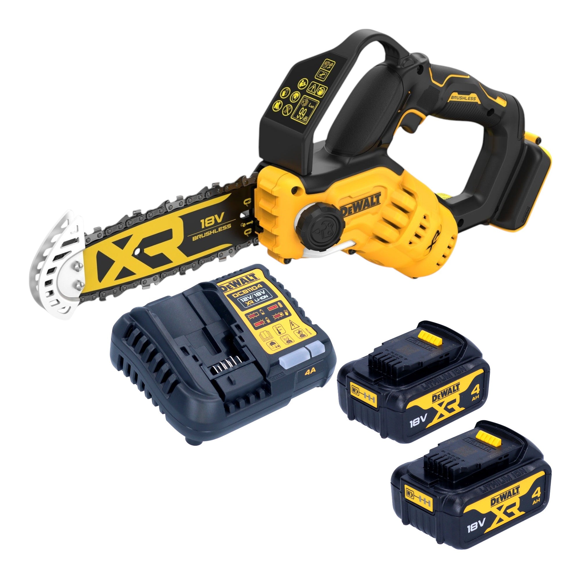 DeWalt DCMPS 520 M2 Akku Astsaege 18 V 20 cm Brushless 2x Akku 4 0 Ah Ladegeraet 0 - toolbrothers