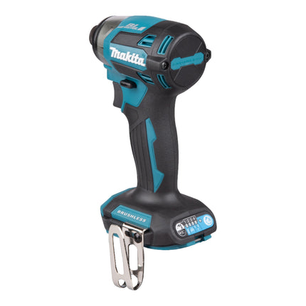 Makita DTD 173 ST1J Akku Schlagschrauber 18 V 180 Nm 1 4 Brushless 1x Akku 5 0 Ah Ladegeraet Makpac 4 - toolbrothers
