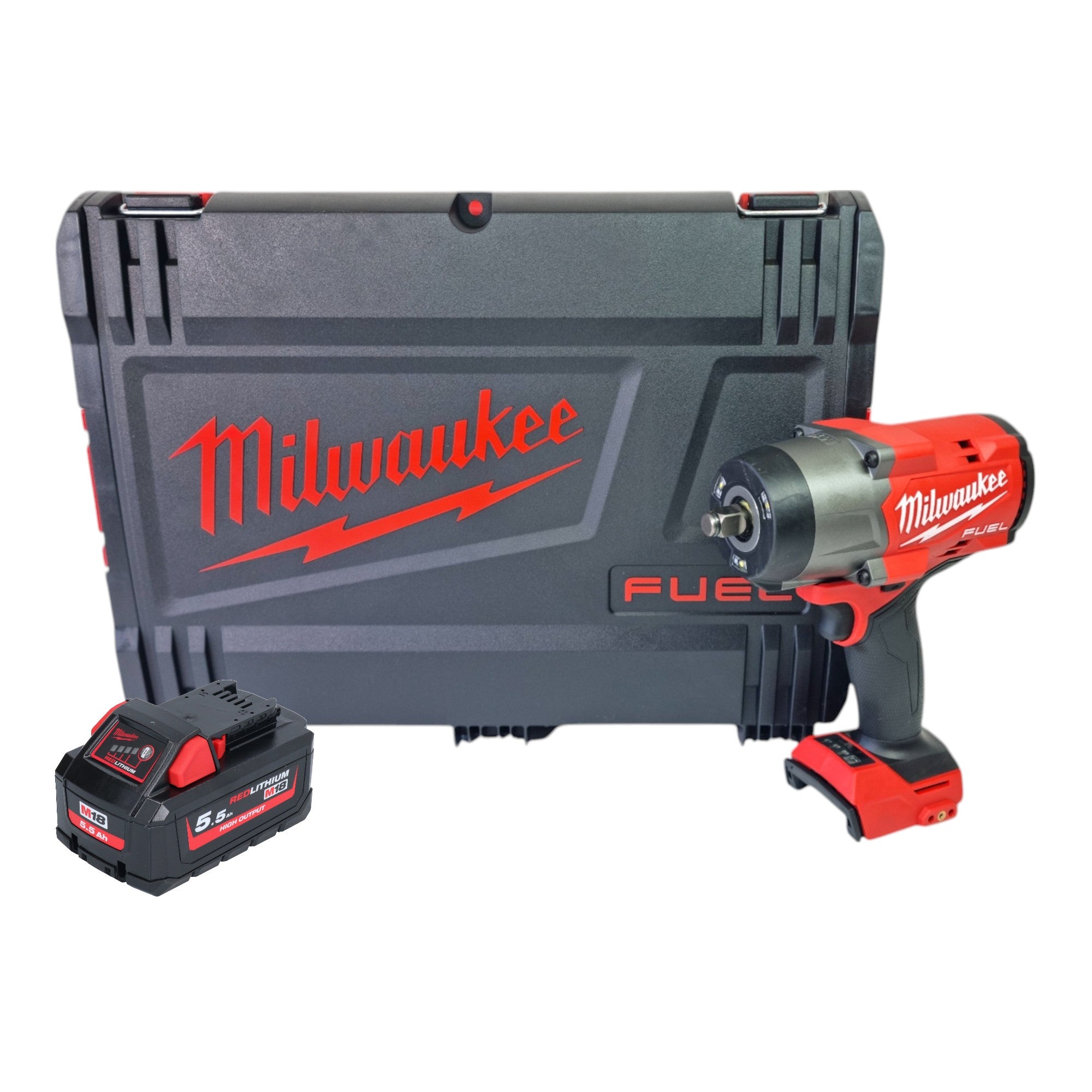 Milwaukee M18 FHIW2F12 551X Akku Schlagschrauber 18 V 1491 Nm 1 2 Brushless 1x Akku 5 5 Ah HD Box ohne Ladegeraet 0 - toolbrothers