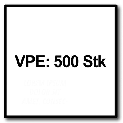 HECO UNIX-top Dielenschraube 4,0 x 70 mm 500 Stk. Torx T-15 Linsensenkkopf Vollgewinde verzinkt A2K ( 46504 ) - Toolbrothers