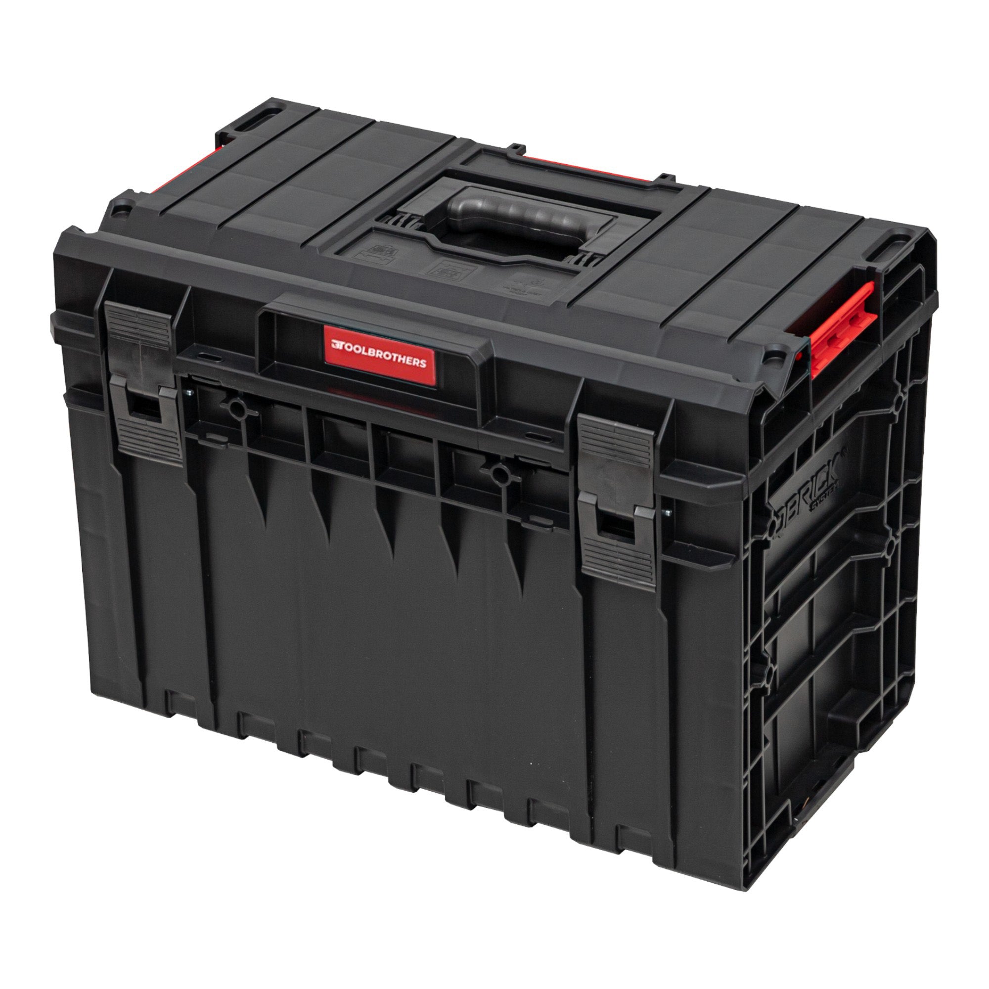 Toolbrothers RHINO XXL Werkzeugkoffer ECO Basic Hoehe XL 52 l IP66 mit herausnehmbaren Trennwaenden 0 - toolbrothers