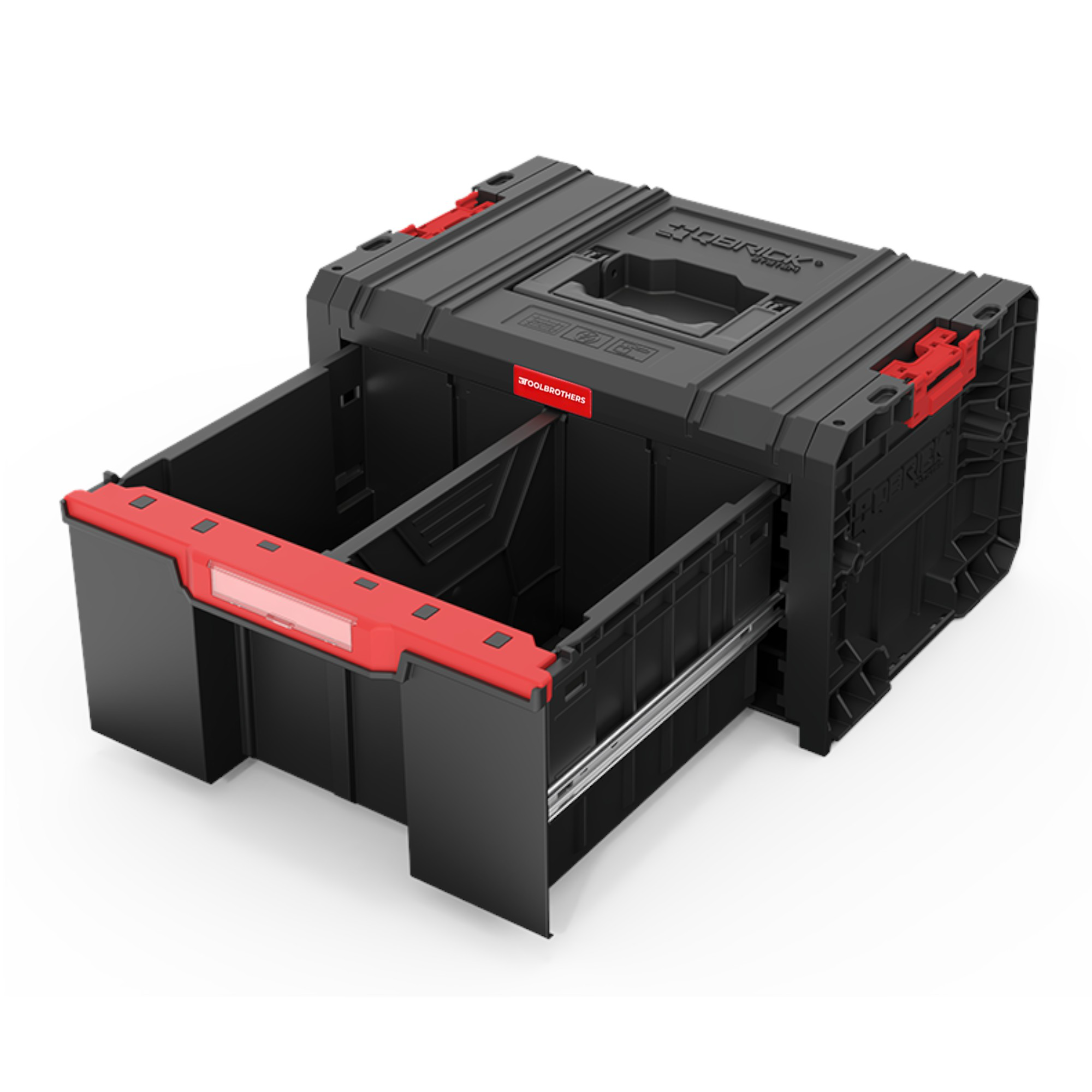 Toolbrothers RHINO L Drawer 1 ECO Basic mit einer Schublade herausnehmbare Trennwand 12 l IP54 1 - toolbrothers