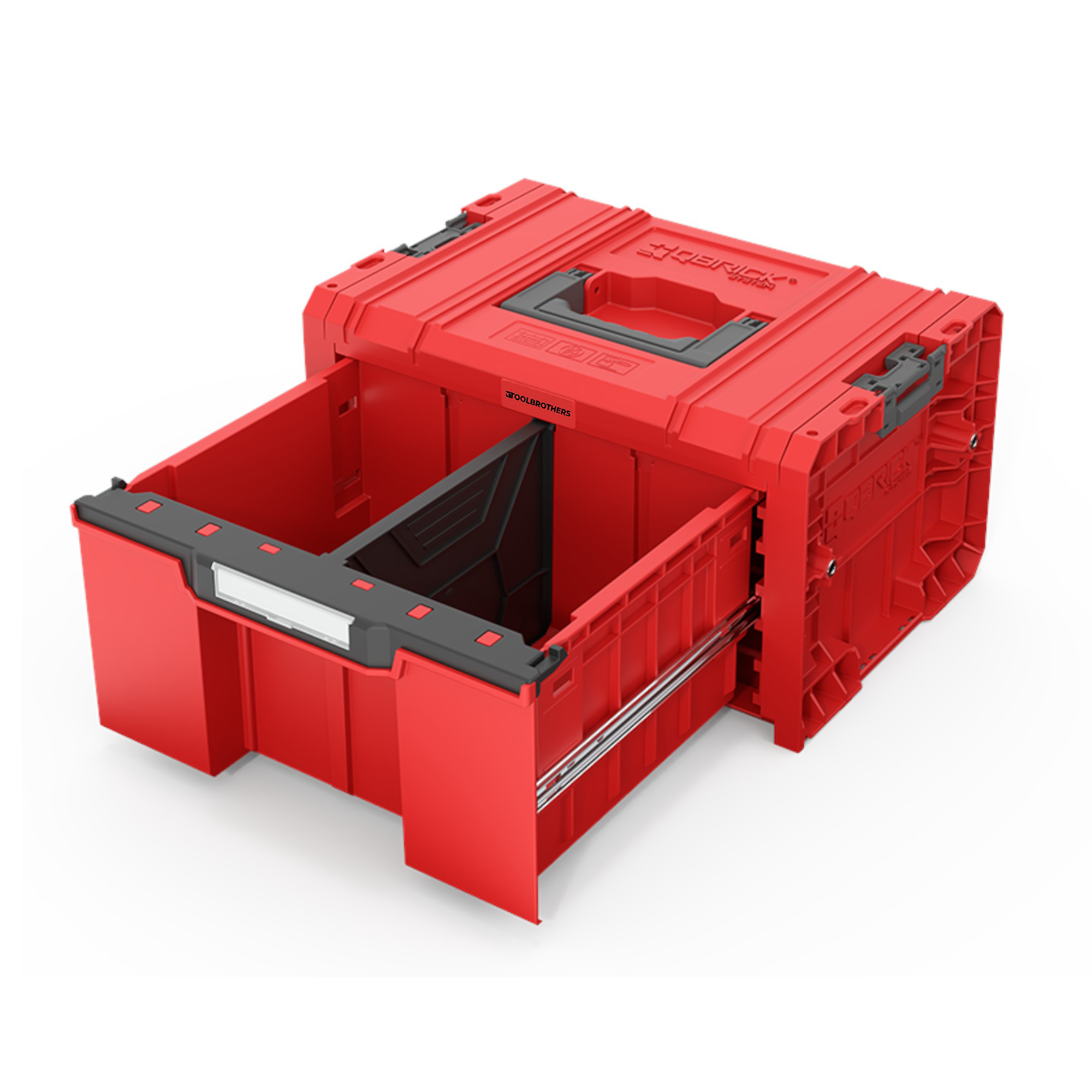 Toolbrothers RHINO L Drawer 1 ULTRA Basic mit einer Schublade herausnehmbare Trennwand 12 l IP54 1 - toolbrothers
