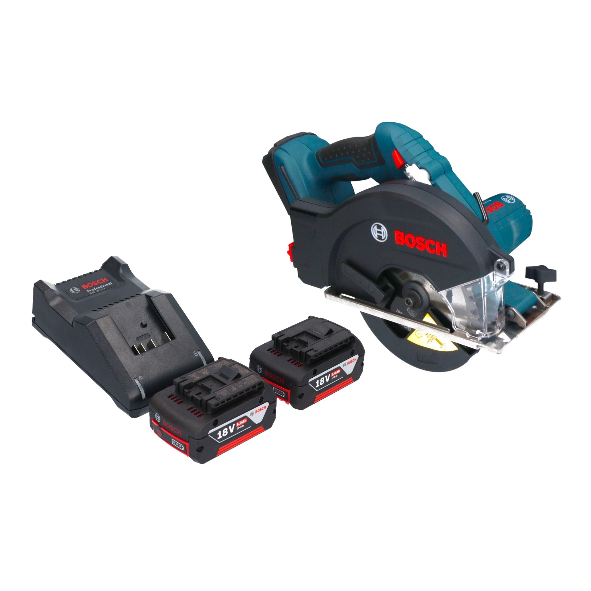 Bosch GKM 18V 50 Professional Akku Metall Handkreissaege 18 V 136 mm Brushless 2x Akku 5 0 Ah Ladegeraet 0 - toolbrothers