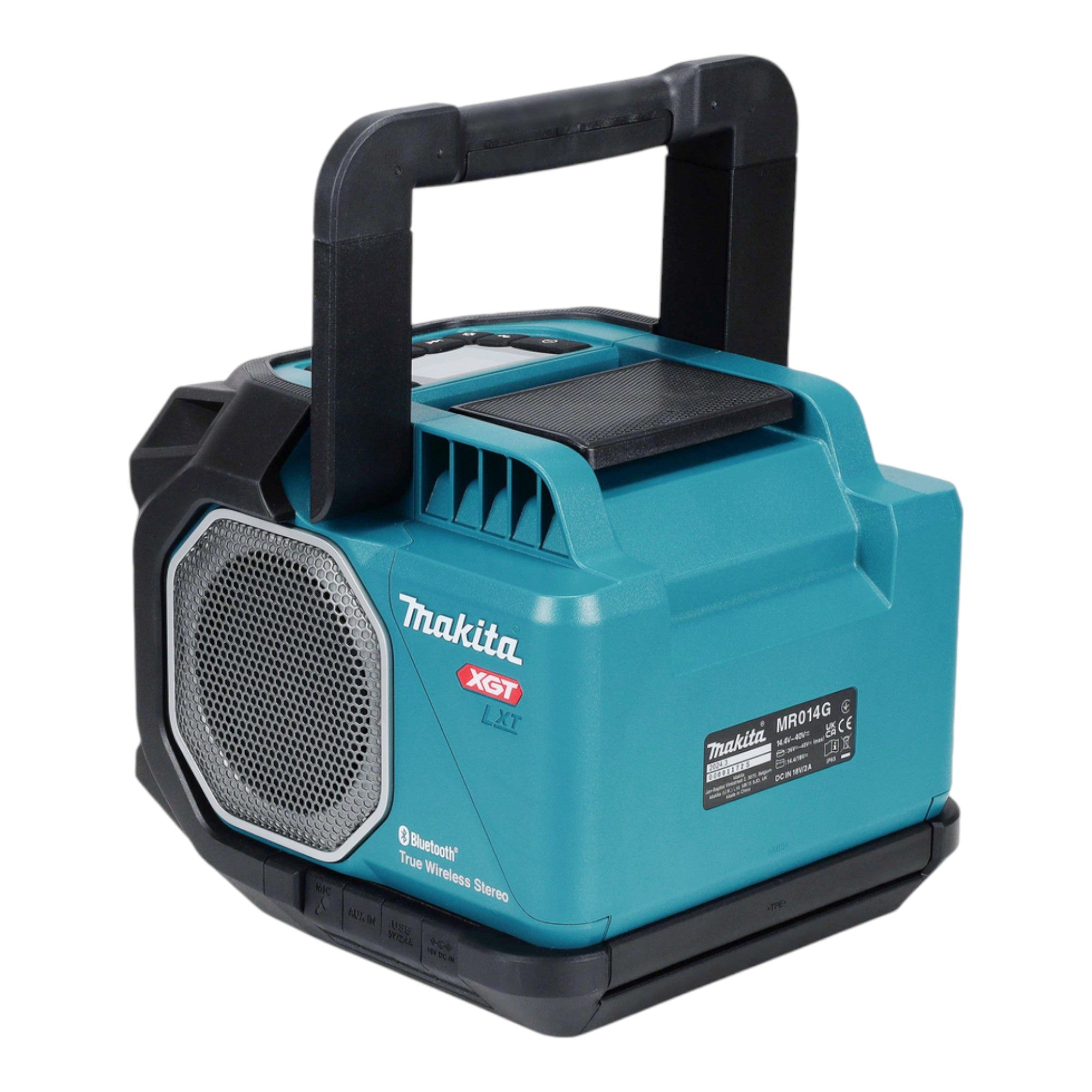 Makita MR 014 GM201 Lautsprecher 14 4 18 40 V AC DC Bluetooth Mikrofon 2x Akku 4 0 Ah Ladegeraet 3 - toolbrothers