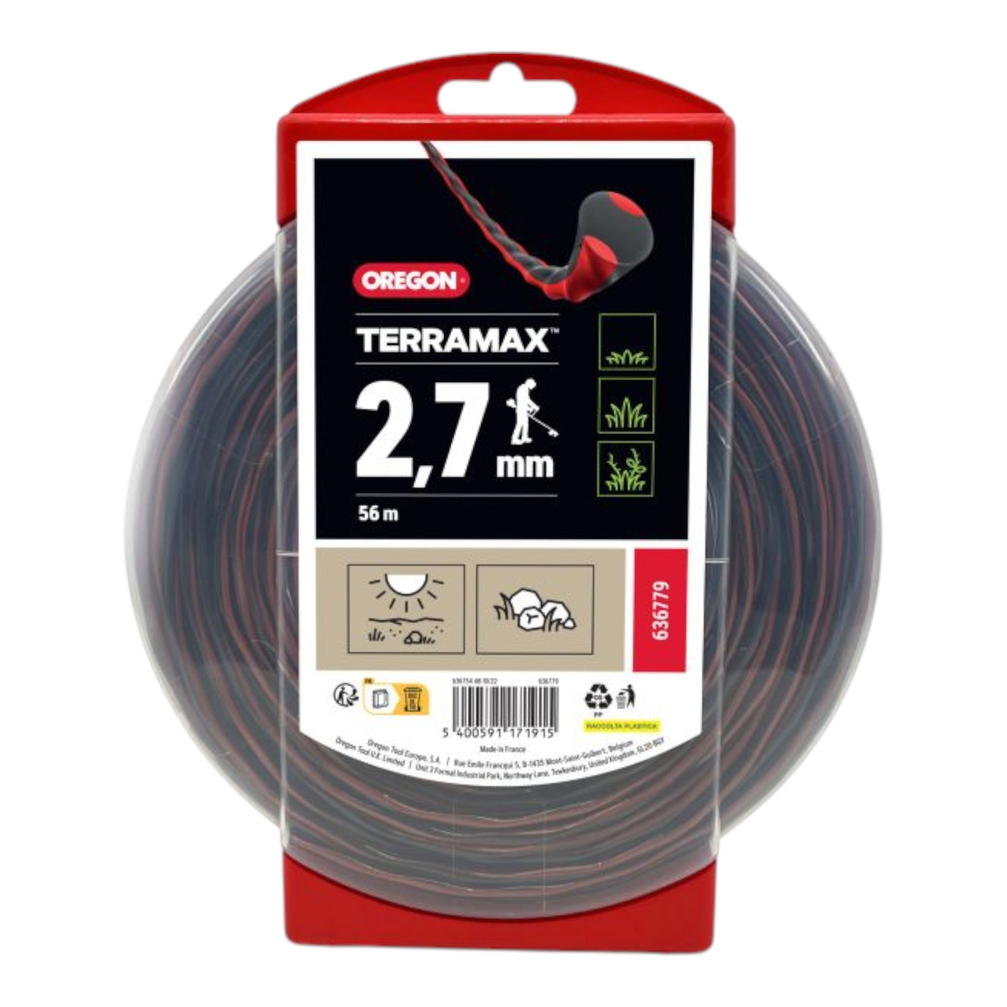 Oregon TerraMax Trimmerfaden 2 7 mm x 56 m 636779  0 - toolbrothers