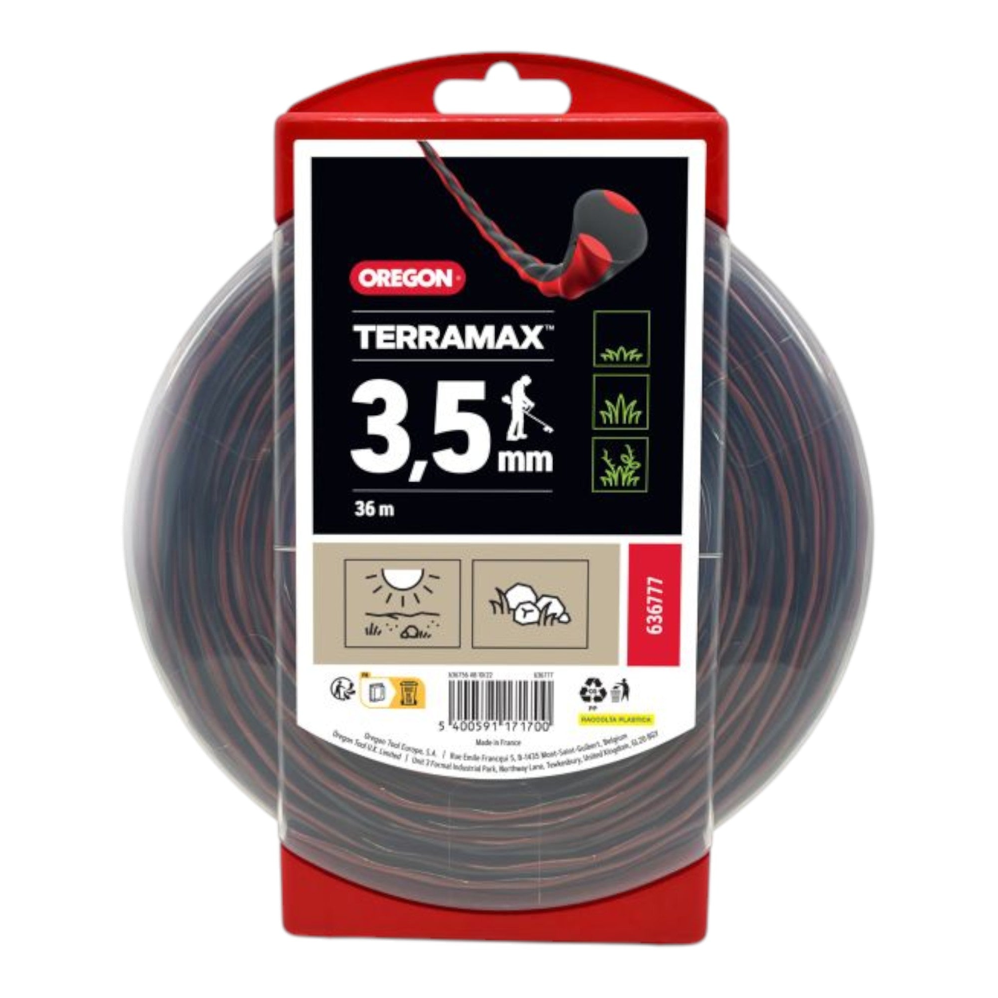 Oregon Terramax Trimmerfaden 3 5 mm x 36 m 636777  0 - toolbrothers