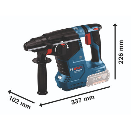 Bosch GBH 18V 24 C Professional Akku Bohrhammer 18 V 2 4 J Brushless SDS plus 1x ProCORE Akku 5 5 Ah ohne Ladegeraet 3 - toolbrothers