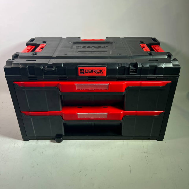 Qbrick System ONE Drawer 2 Toolbox 2 0 Werkzeugbox 587 x 380 x 340 mm 29 l mit zwei Schubladen Beschaedigt 1 - toolbrothers