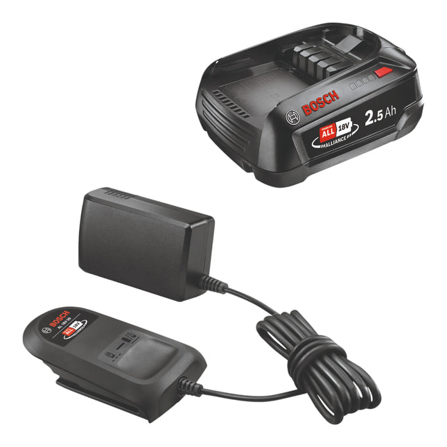 Bosch Starter Set 18 V Alliance 1x PBA 18 V 2 5 Ah Akku AL 18V 20 Ladegeraet 1600A02625  0 - toolbrothers
