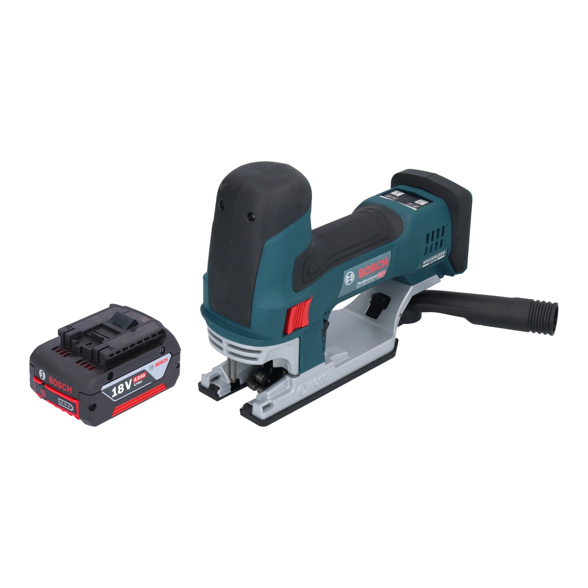 Bosch GST 18V 155 SC Professional Akku Stichsaege 18 V 155 mm Brushless 1x Akku 4 0 Ah ohne Ladegeraet 0 - toolbrothers