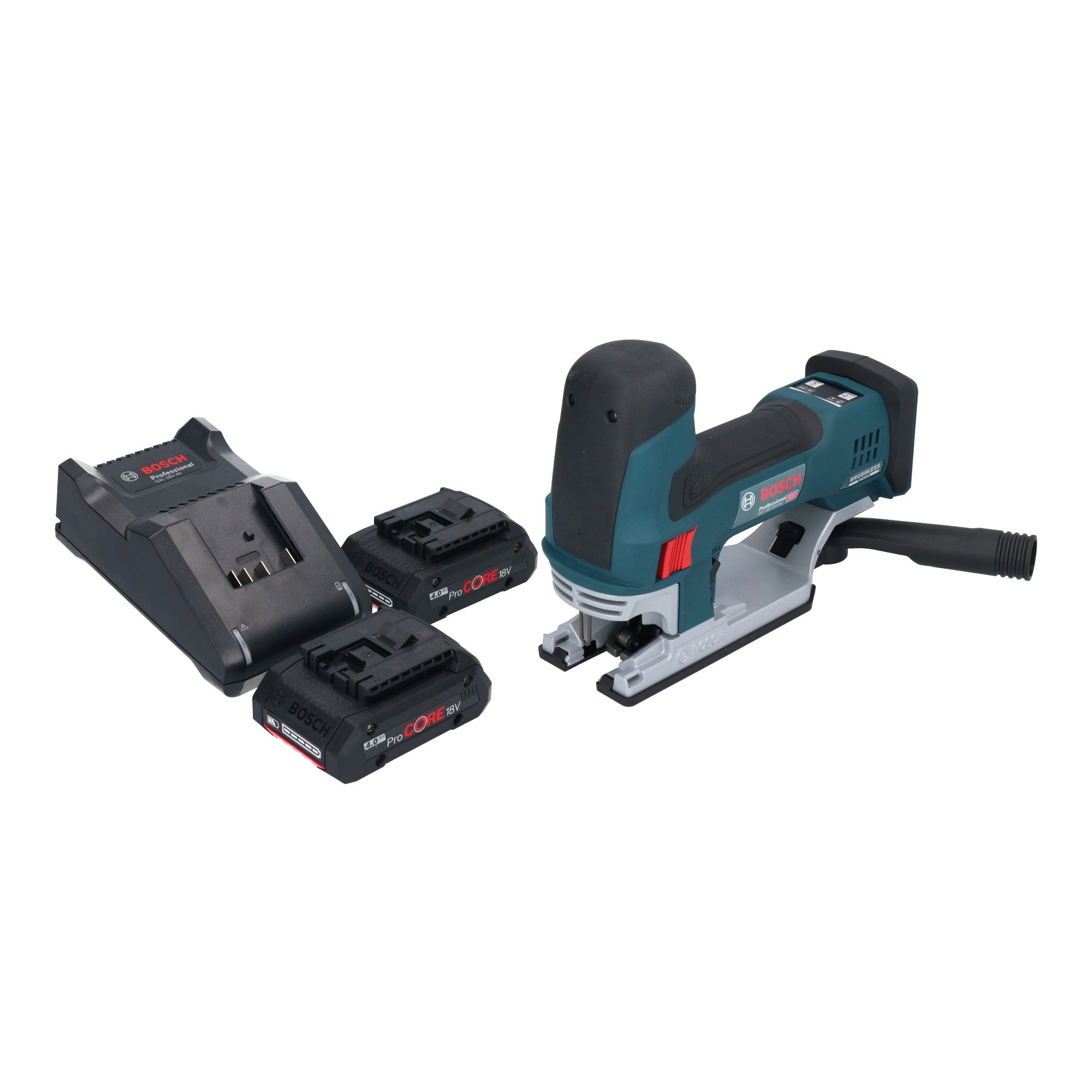 Bosch GST 18V 155 SC Professional Akku Stichsaege 18 V 155 mm Brushless 2x ProCORE Akku 4 0 Ah Ladegeraet 0 - toolbrothers