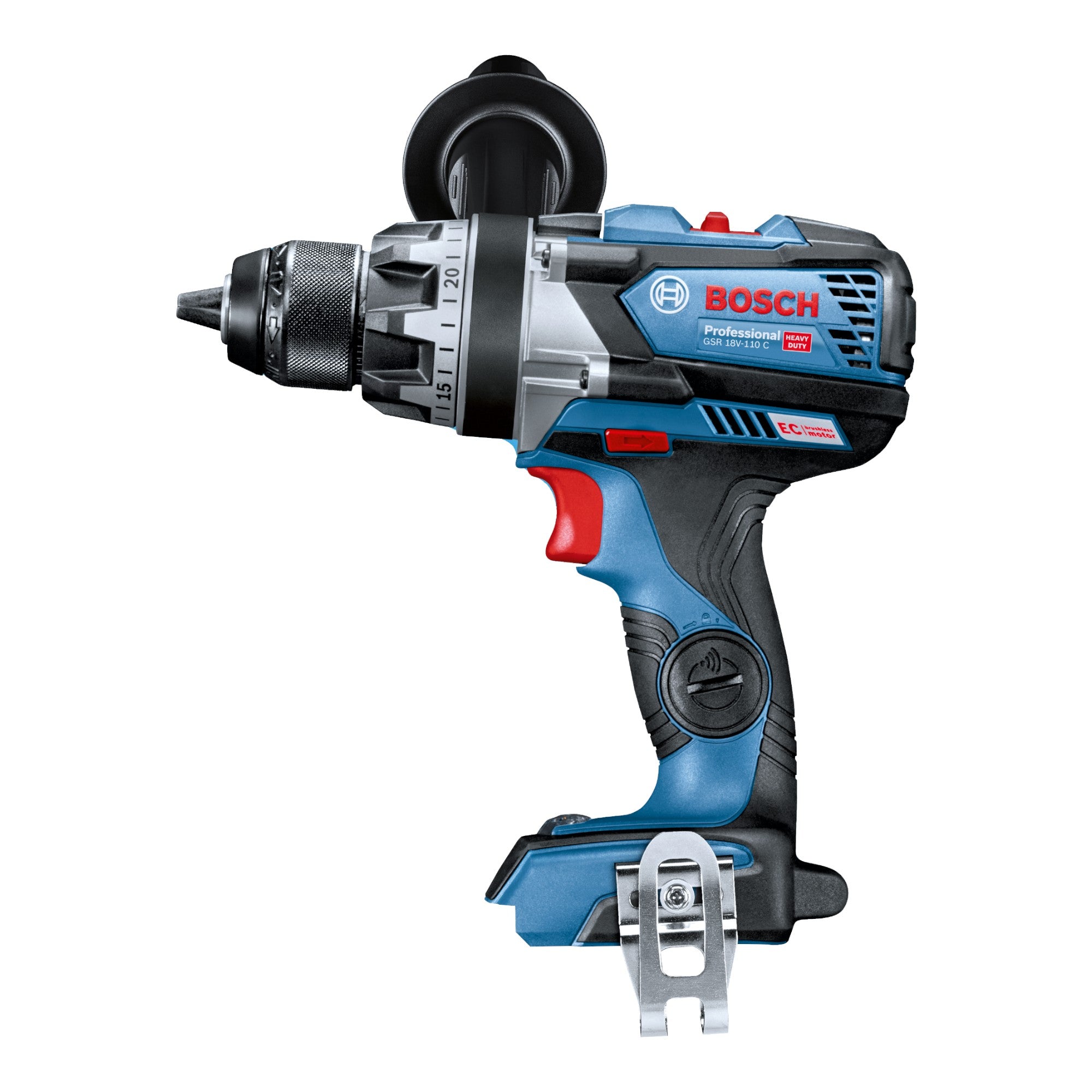 Bosch GSR 18V 110 C Professional Akku Bohrschrauber 18 V 110 Nm Brushless 1x Akku 2 0 Ah Ladegeraet 1 - toolbrothers