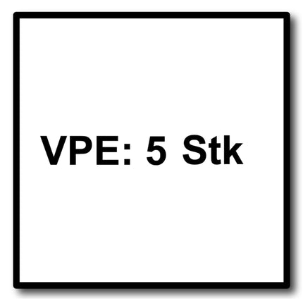 Festool S 75/1,5/5 Stichsägeblatt PLASTICS PROFILE ( 204268 ) für PS 300, PSB 300, PS 400, PSC 400, PSBC 400, PSB 400, PS 420, PSB 420, PSC 420, PSBC 420