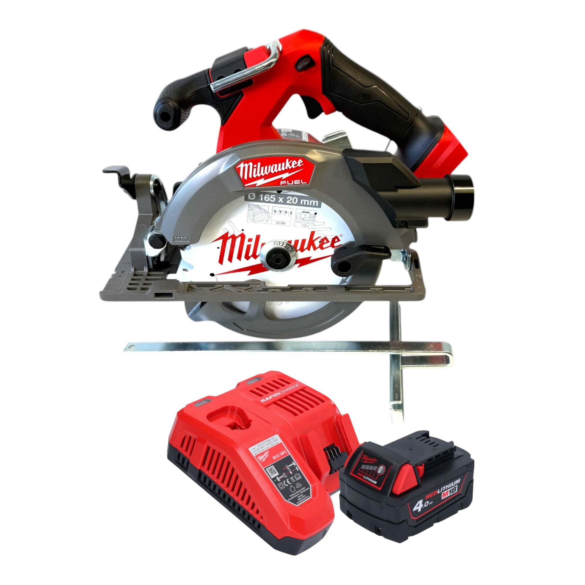 Milwaukee M18 FCS552 401 Akku Handkreissaege 18 V 165 mm Brushless 1x Akku 4 0 Ah Ladegeraet 0 - toolbrothers