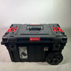 Qbrick System ONE Trolley Vario stapelbar IP66 mit Laufraedern auf Metallachse Unvollstaendig 1 - toolbrothers