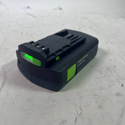 Festool BP 18 Li 3 0 C Akku 18 V 3 0 Ah 3000 mAh Li Ion 577658 mit Ladestandanzeige Leicht Gebraucht 1 - toolbrothers