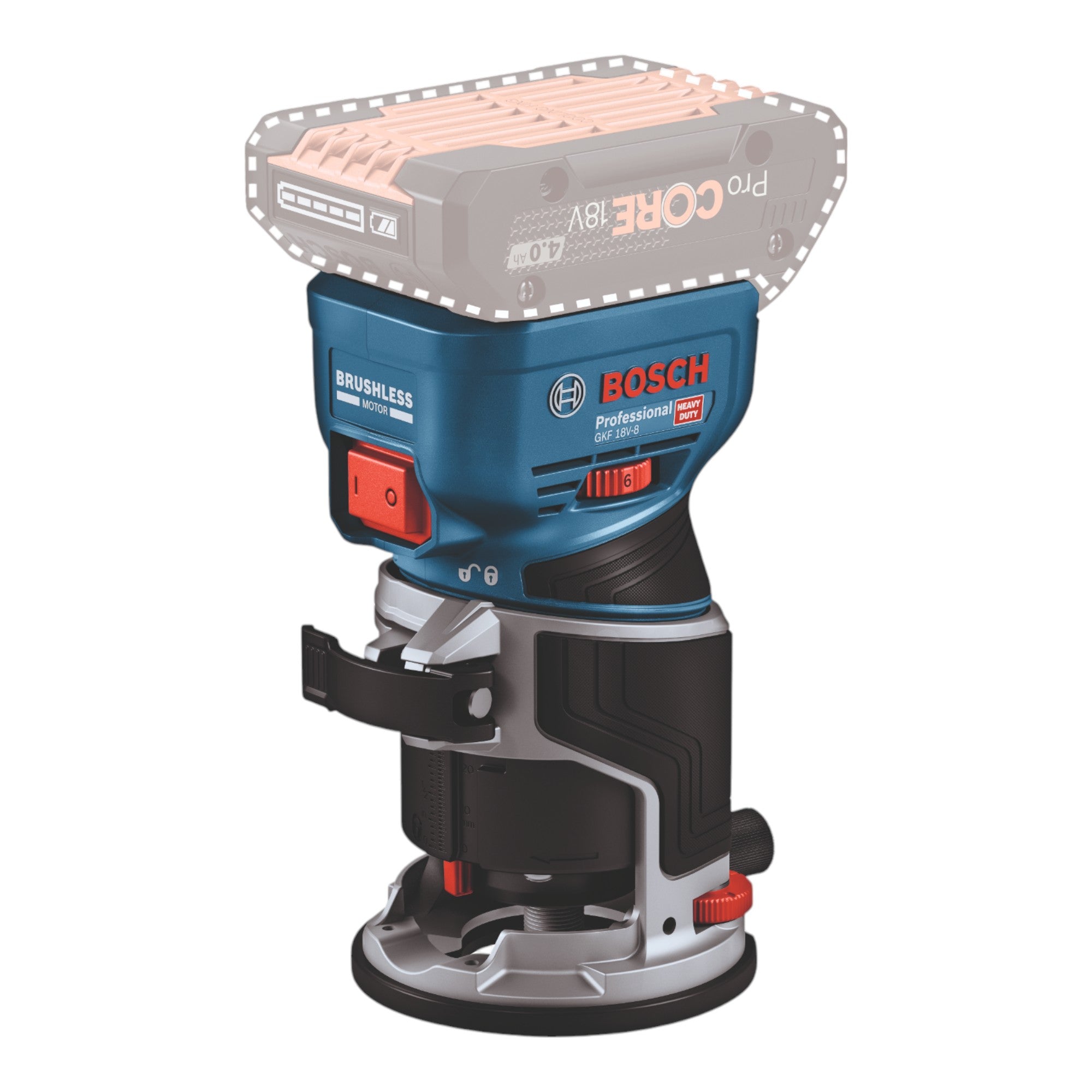 Bosch GKF 18V 8 Professional Akku Kantenfraese 18 V 8 0 mm Brushless 06016C2000 Solo ohne Akku ohne Ladegeraet 1 - toolbrothers