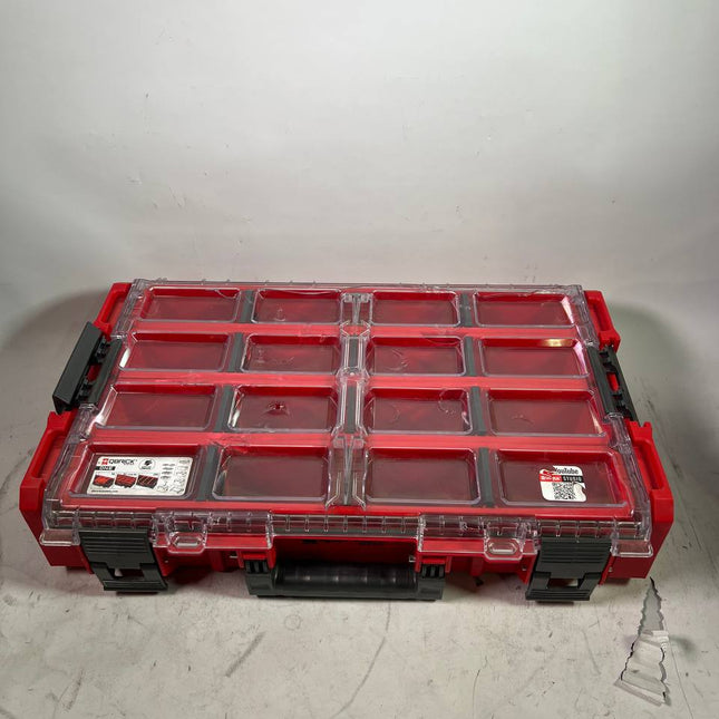 Qbrick System ONE Organiser XL 2 0 Long Bin RED ULTRA HD Custom Beschaedigt 1 - toolbrothers
