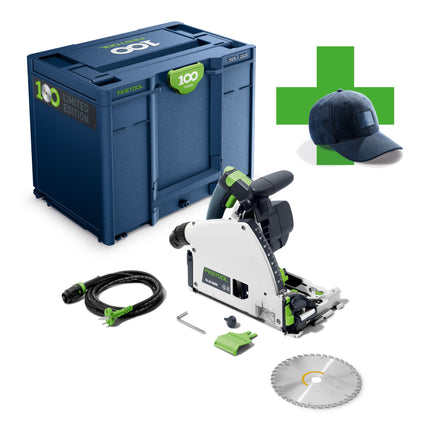 Festool TS 60 KEBQ Plus 100Y Limited Edition Tauchsaege 1500 W 168 mm 578214 Systainer 0 - toolbrothers
