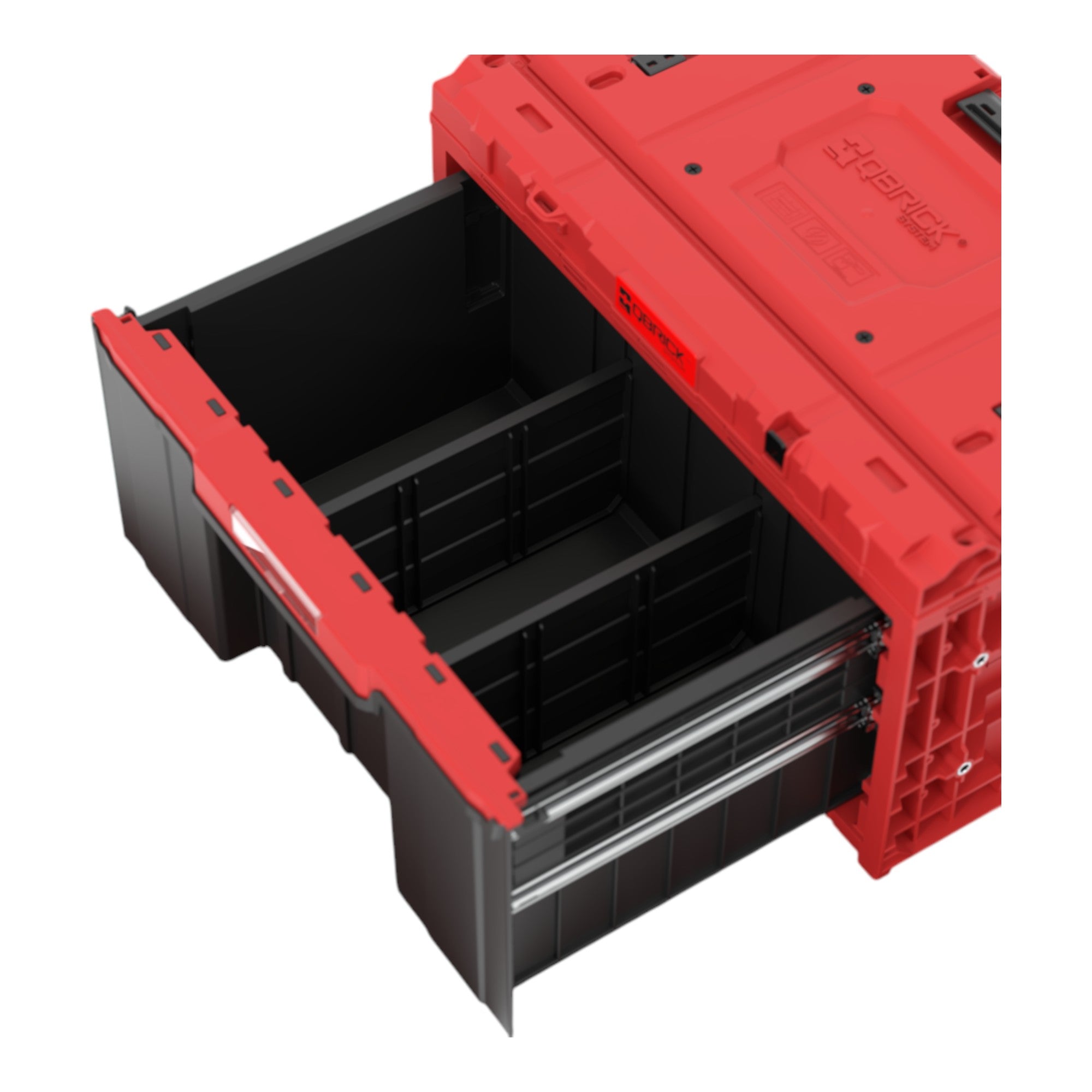 Qbrick System ONE Drawer 1 Toolbox 2 0 Red Ultra HD Custom Werkzeugbox 587 x 380 x 340 mm 32 5 L mit einer Schublade 2 - toolbrothers