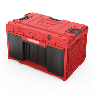 Qbrick System ONE Drawer 1 Toolbox 2.0 Red Ultra HD Custom Werkzeugbox 587 x 380 x 340 mm 32,5 L mit einer Schublade