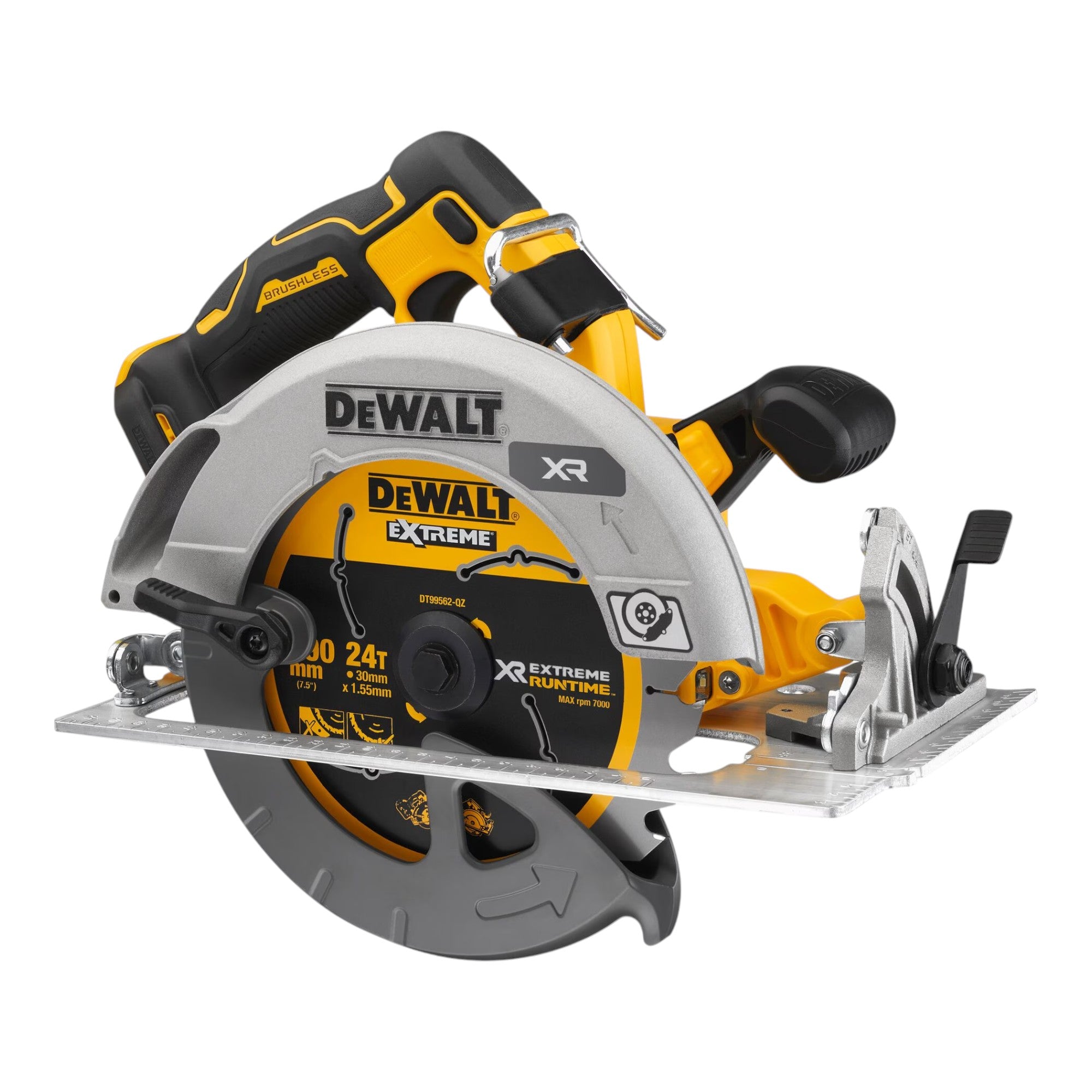DeWalt DCS 573 Y1T Akku Handkreissaege 18 V 190 x 30 mm Brushless 1x Akku 12 0 Ah Ladegeraet TSTAK 1 - toolbrothers
