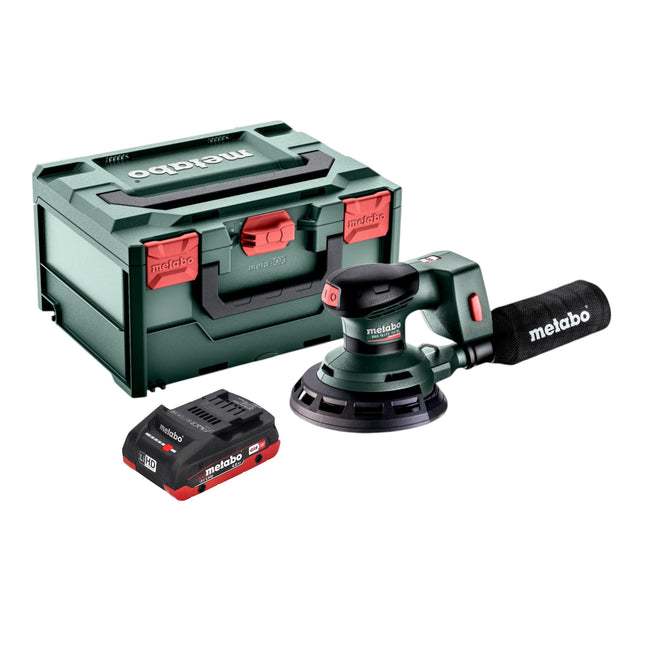 Metabo SXA 18 LTX 150 BL Akku Exzenterschleifer 18 V 150 mm Brushless 1x LiHD Akku 4 0 Ah metaBOX ohne Ladegeraet 0 - toolbrothers