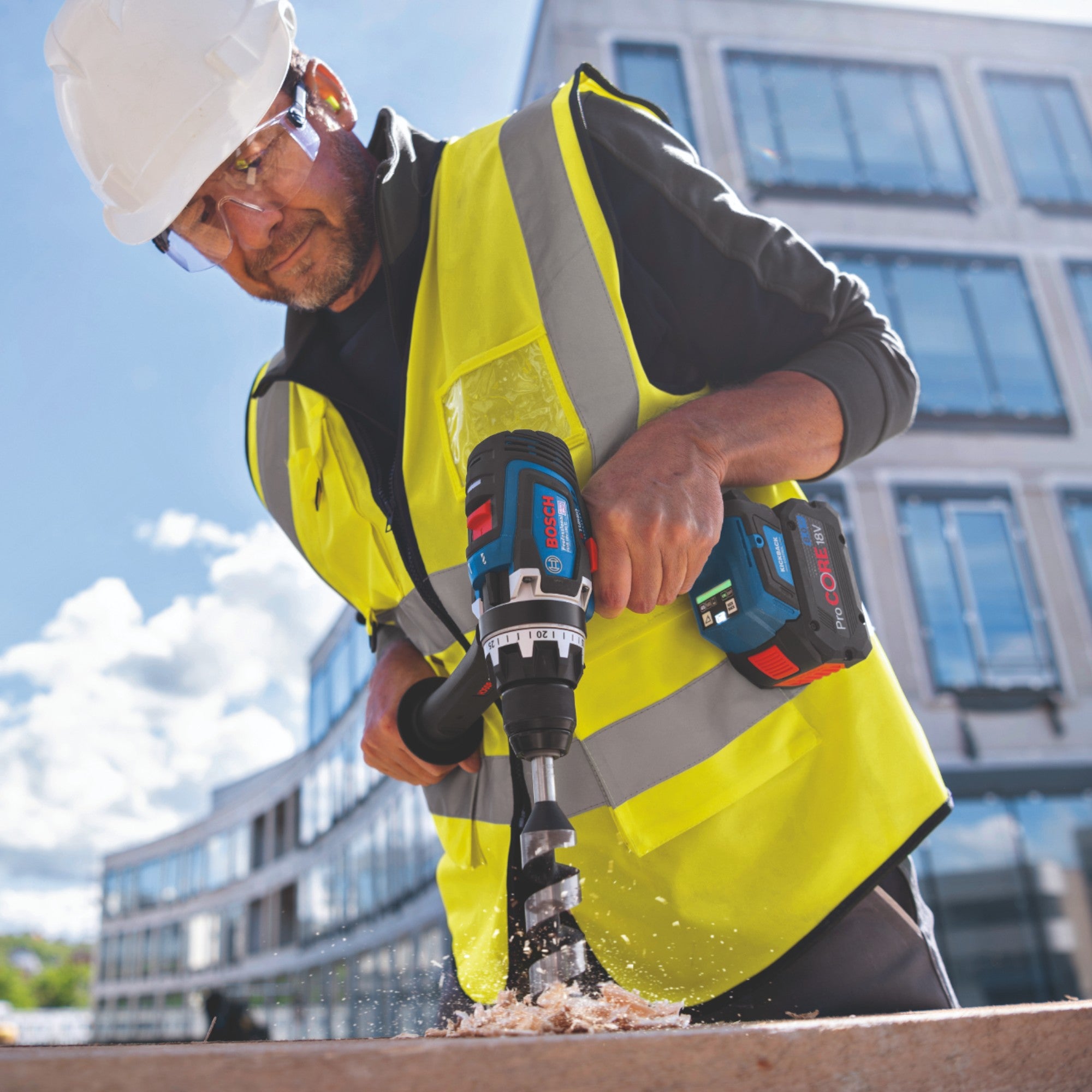 Bosch GSR 18V 150 C Professional Akku Bohrschrauber 18 V 150 Nm Brushless 1x ProCORE Akku 5 5 Ah ohne Ladegeraet 3 - toolbrothers