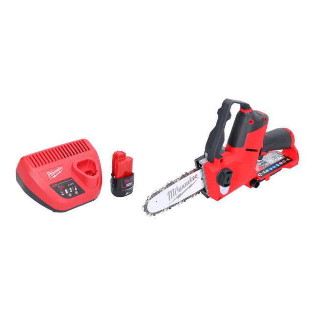 Milwaukee M12 FHS 301 Akku Astsaege 12 V 15 cm Brushless 1x Akku 3 0 Ah Ladegeraet 0 - toolbrothers