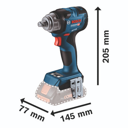Bosch GDS 18V 330 HC Professional Akku Schlagschrauber 18 V 330 Nm 1 2 Brushless 06019L5000 Solo ohne Akku ohne Ladegeraet 3 - toolbrothers