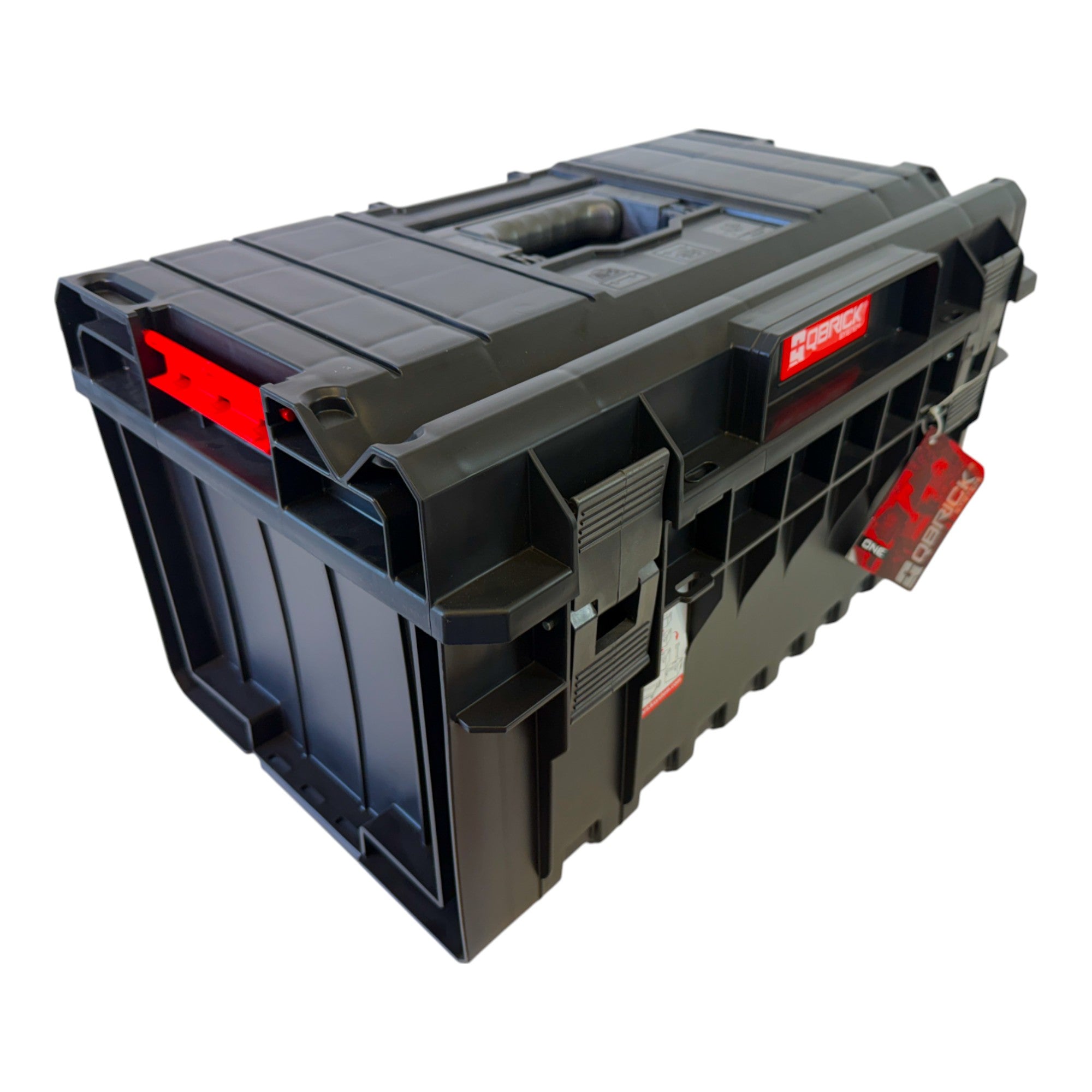 Qbrick System ONE 350 1 0 Basic Werkzeugkoffer 585 x 385 x 320 mm 38 l stapelbar IP66 alte Version ohne Gewindeeinsaetze 0 - toolbrothers