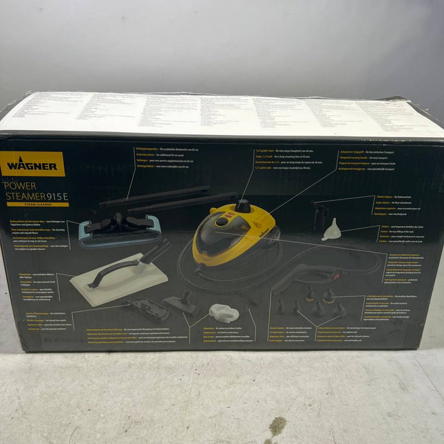 Wagner Power Steamer 915 E Dampfreiniger 1500 Watt 1 2 Liter 2452622 Zubehoer Stagk Gebraucht 1 - toolbrothers