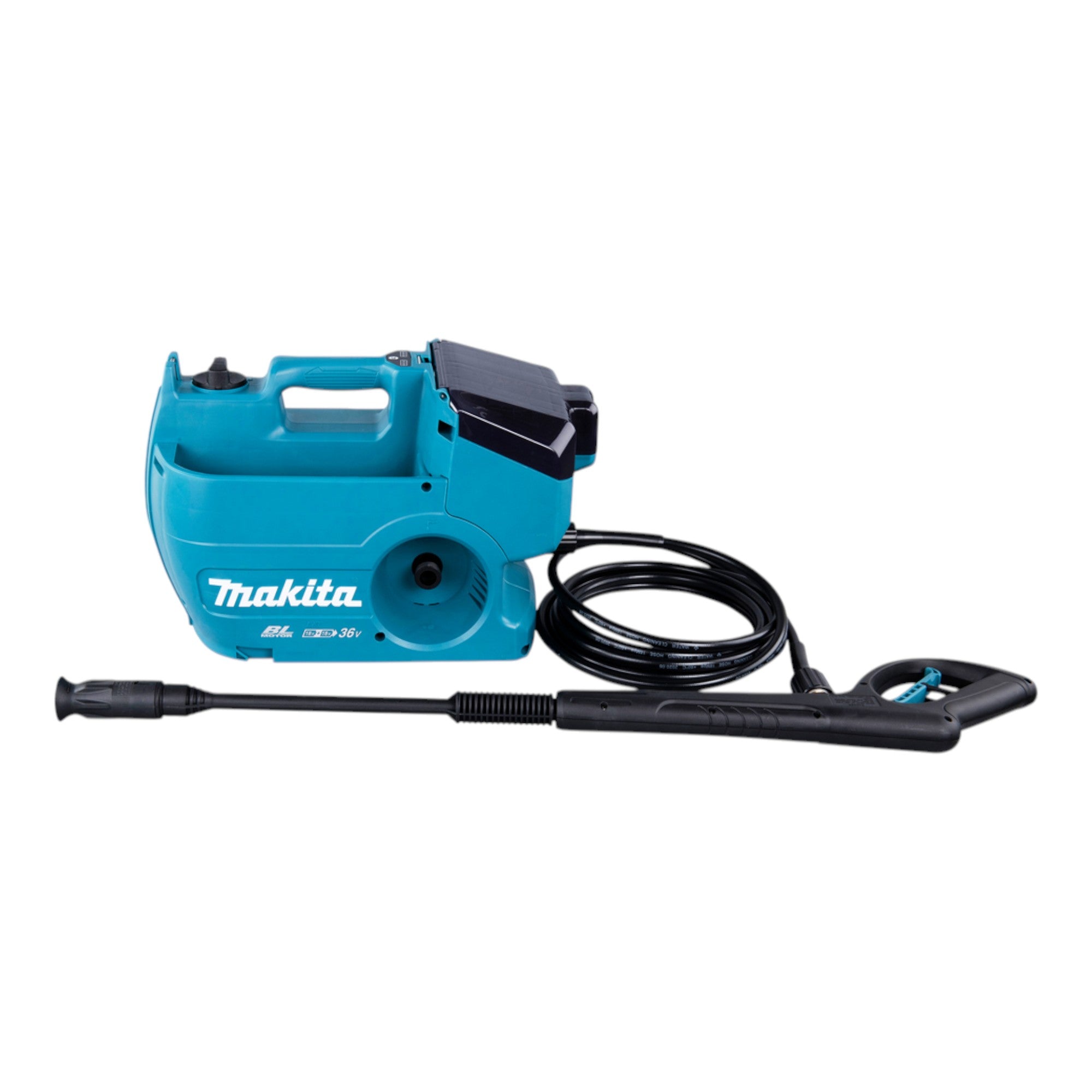 Makita DHW 080 PF2K Akku Hochdruckreiniger 36 V 2x 18 V 80 bar 380 l h Brushless 2x Akku 3 0 Ah Doppelladegeraet 1 - toolbrothers