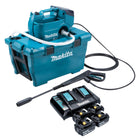 Makita DHW 080 PF4K Akku Hochdruckreiniger 36 V 2x 18 V 80 bar 380 l h Brushless 4x Akku 3 0 Ah Doppelladegeraet 0 - toolbrothers