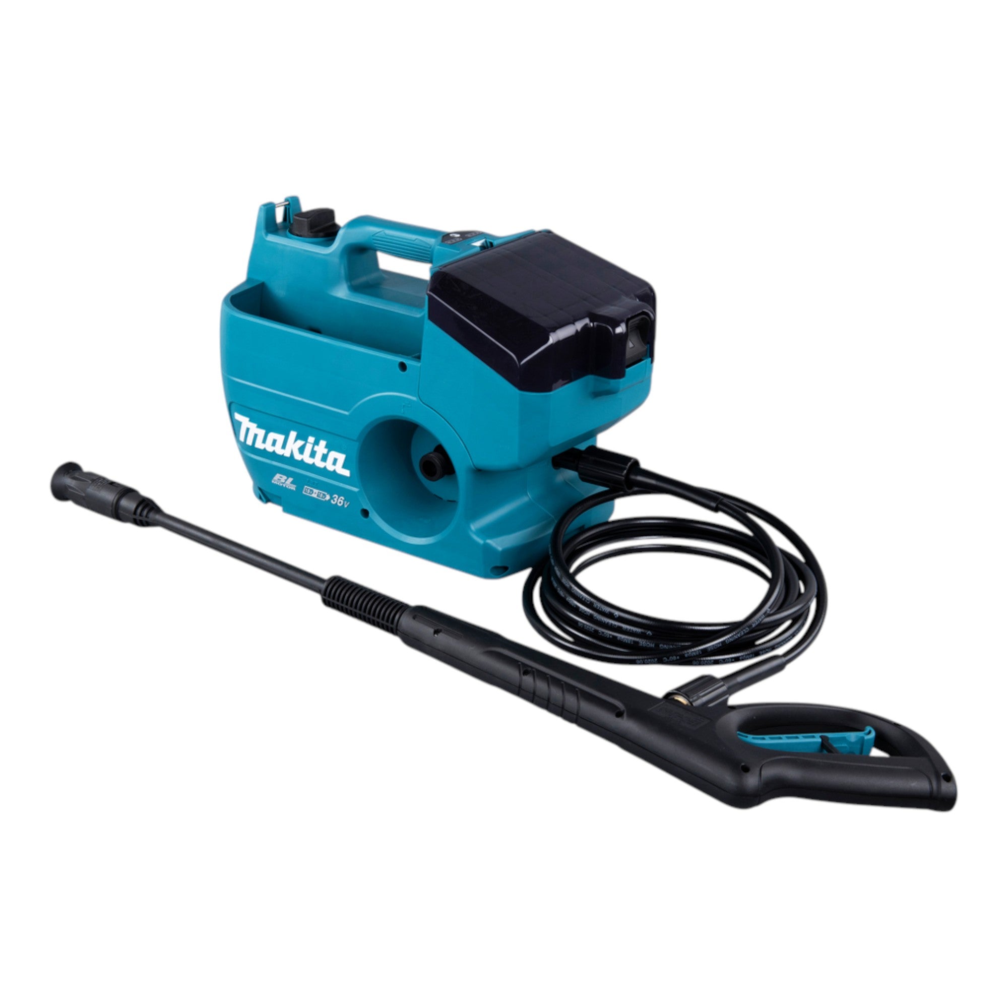 Makita DHW 080 PM4K Akku Hochdruckreiniger 36 V 2x 18 V 80 bar 380 l h Brushless 4x Akku 4 0 Ah Doppelladegeraet 2 - toolbrothers