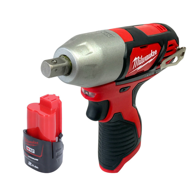 Milwaukee M12 BIW12 201 Akku Schlagschrauber 12 V 138 Nm 1 2 1x Akku 2 0 Ah ohne Ladegeraet 0 - toolbrothers