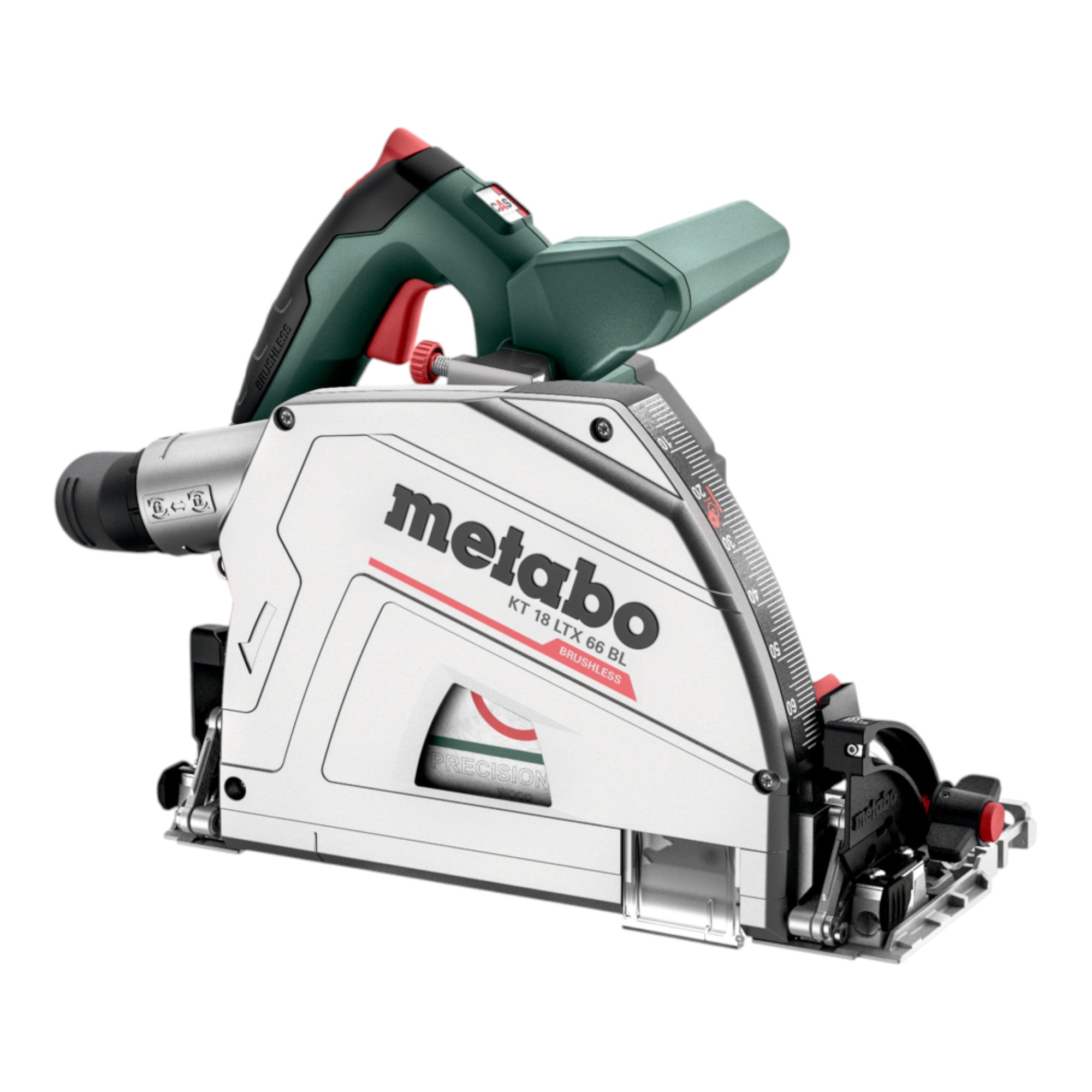 Metabo KT 18 LTX 66 BL Akku Tauchkreissaege 18 V 165 mm Brushless 691172810 2x Akku 8 0 Ah Ladegeraet Fuehrungsschiene metaBOX 1 - toolbrothers