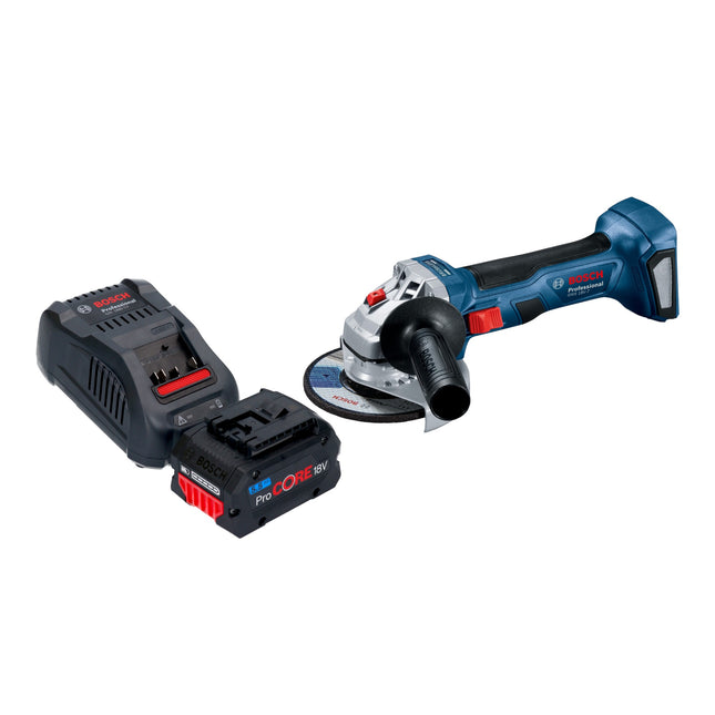 Bosch GWS 18V 7 Professional Akku Winkelschleifer 18 V 115 mm Brushless 1x ProCORE Akku 5 5 Ah Ladegeraet 0 - toolbrothers