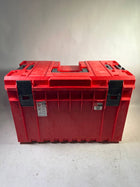 Qbrick System ONE 450 2 0 Vario RED ULTRA HD Custom Werkzeugkoffer modularer Organizer 585 x 385 x 420 mm 52 l stapelbar IP66 Leicht Gebraucht 1 - toolbrothers
