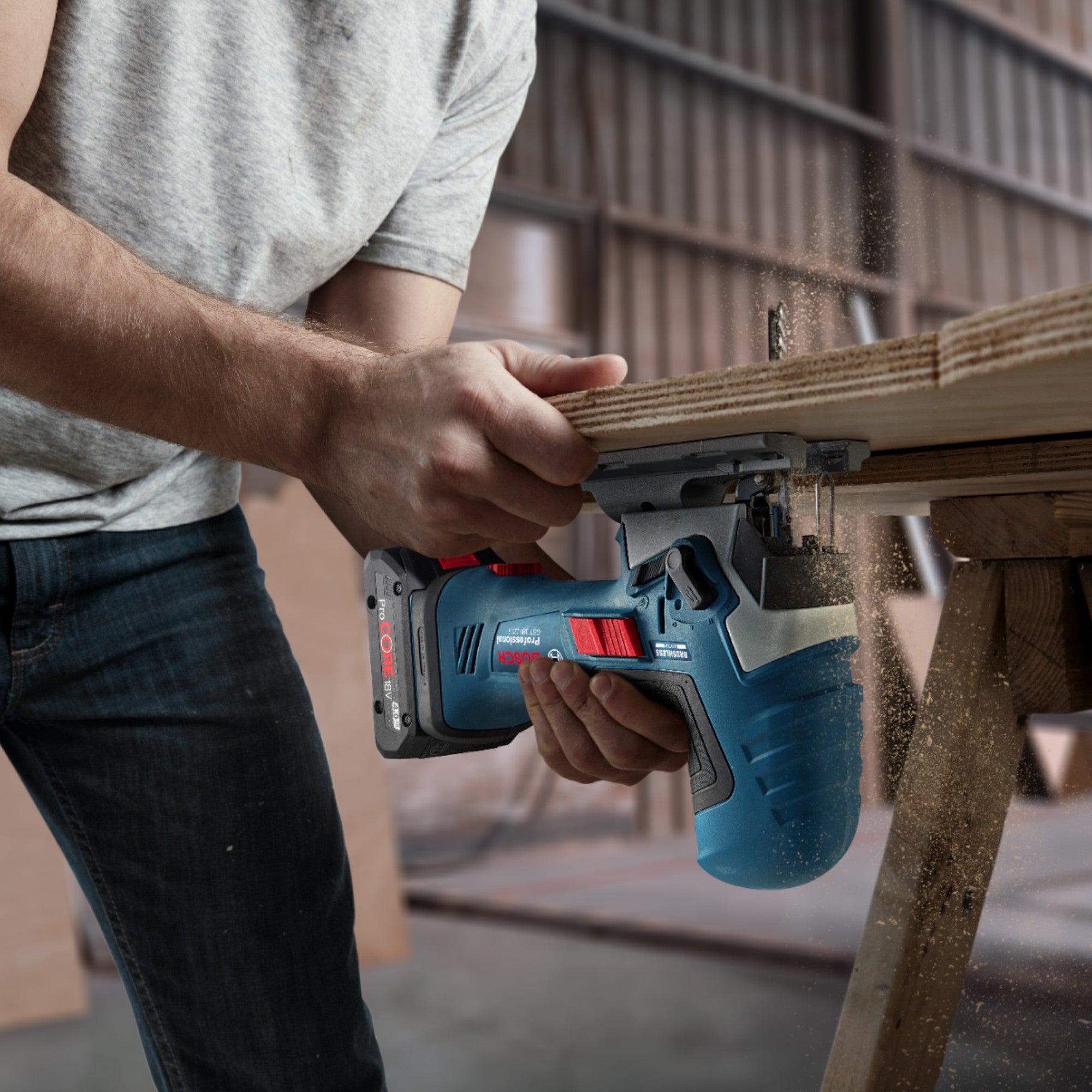 Bosch GST 18V 125 S Professional Akku Stichsaege 18 V 125 mm Brushless 2x Akku 5 0 Ah Ladegeraet L Boxx 4 - toolbrothers
