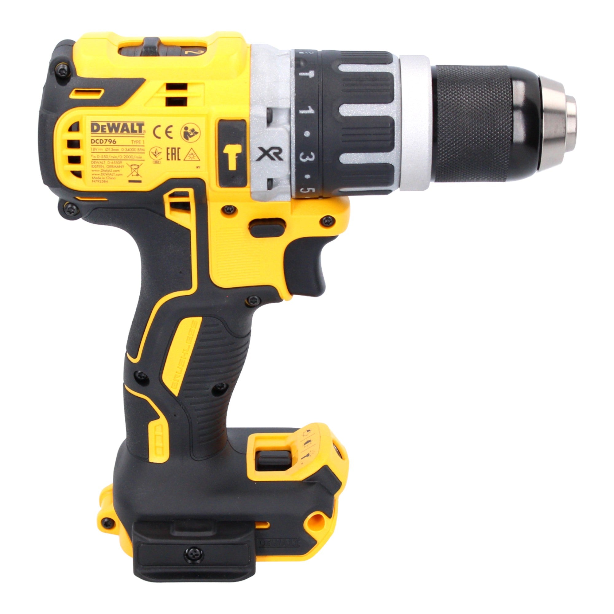 DeWalt DCD 796 M2 Akku Schlagbohrschrauber 18 V 70 Nm Brushless 2x Akku 4 0 Ah Ladegeraet 3 - toolbrothers