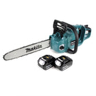 Makita DUC 405 G2 Akku Kettensäge 36V ( 2x18V ) Brushless 40 cm + 2x 6,0 Ah Akku - ohne Ladegerät - Toolbrothers
