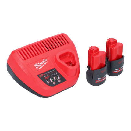 Milwaukee M12 CHZ 252 Akku Saebelsaege 12 V Brushless 2x Akku 2 5 Ah Ladegeraet 3 - toolbrothers