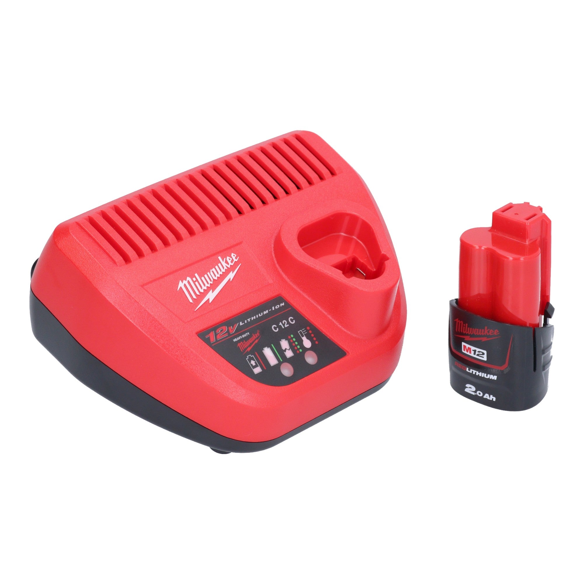 Milwaukee M12 BID 201 Akku Schlagschrauber 12 V 112 Nm 1 4 1x Akku 2 0 Ah Ladegeraet 3 - toolbrothers