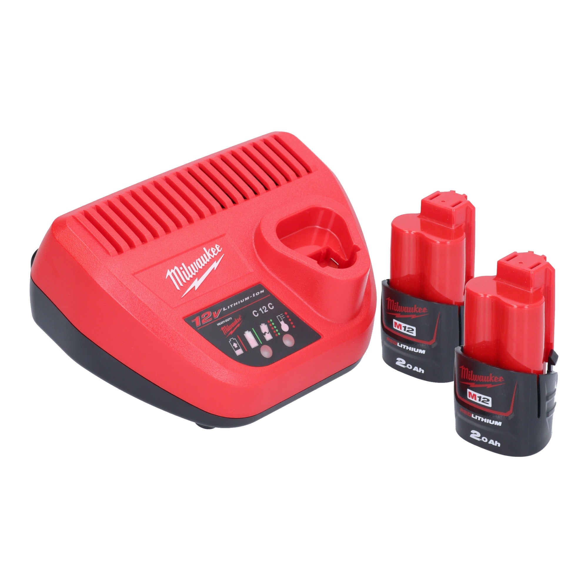 Milwaukee M12 BID 202 Akku Schlagschrauber 12 V 112 Nm 1 4 2x Akku 2 0 Ah Ladegeraet 3 - toolbrothers