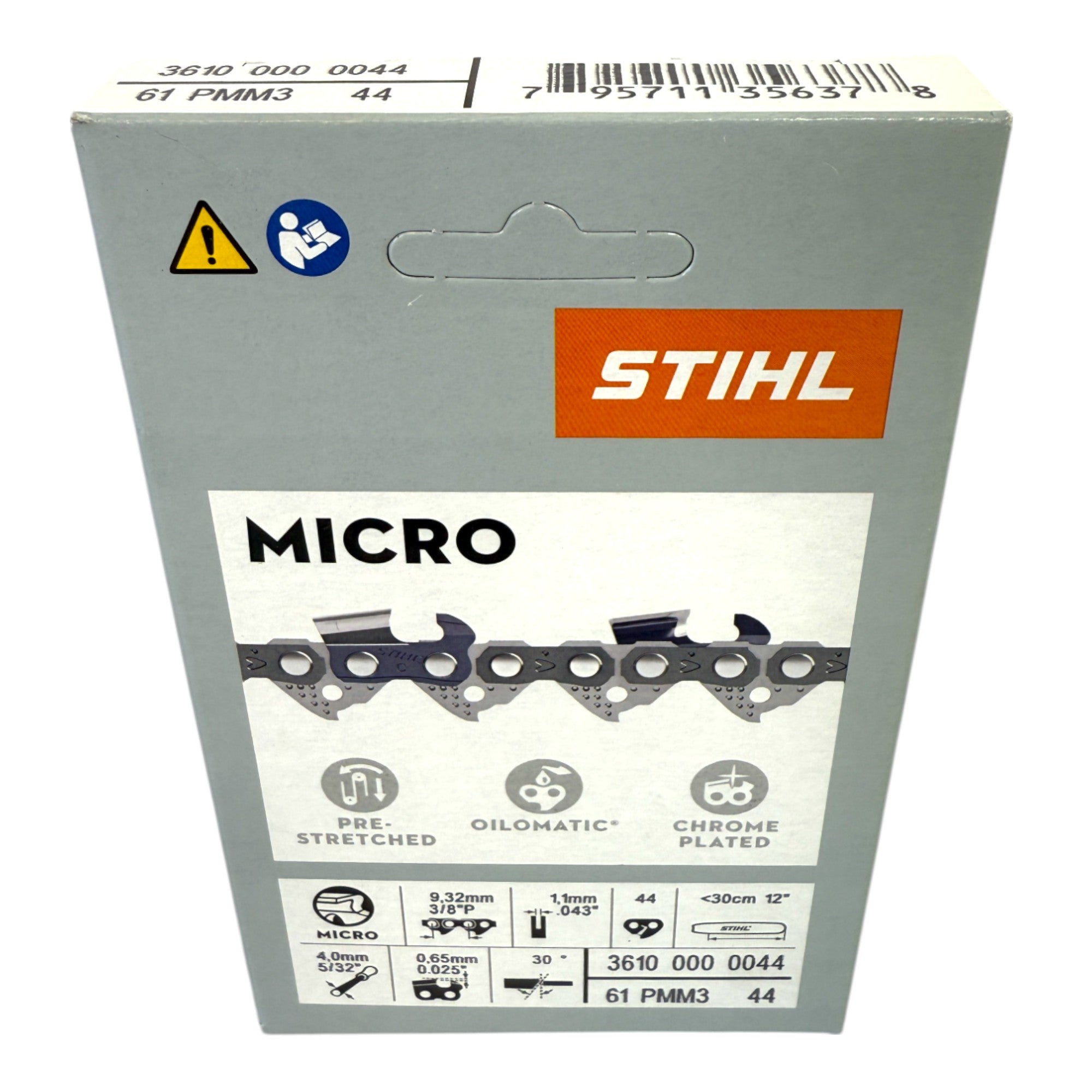 STIHL Picco Micro Mini 3 Saegekette 30 cm 3 8 P 1 1 mm 44 TG 36100000044  0 - toolbrothers