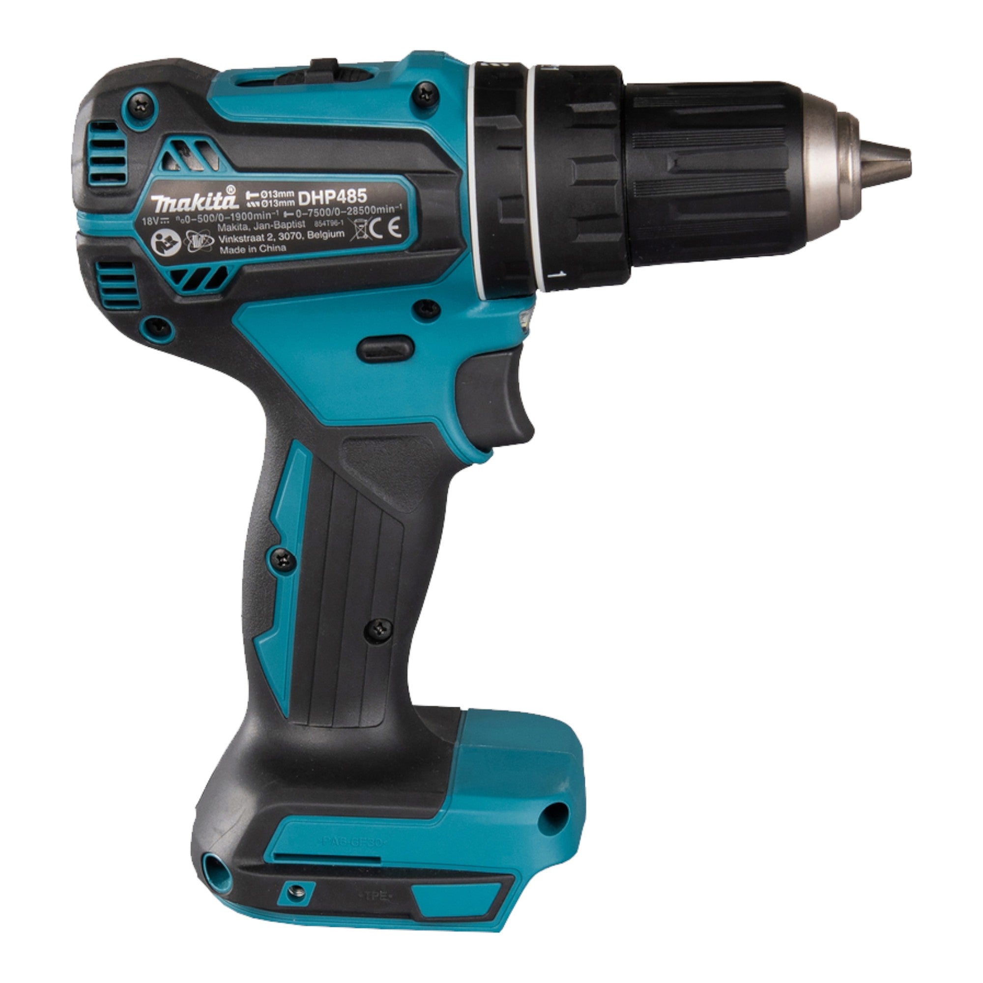 Makita DHP 485 Z Akku Schlagbohrschrauber 18 V 50 Nm Brushless 102 tlg Bit Bohrer Set ohne Akku ohne Ladegeraet 1 - toolbrothers