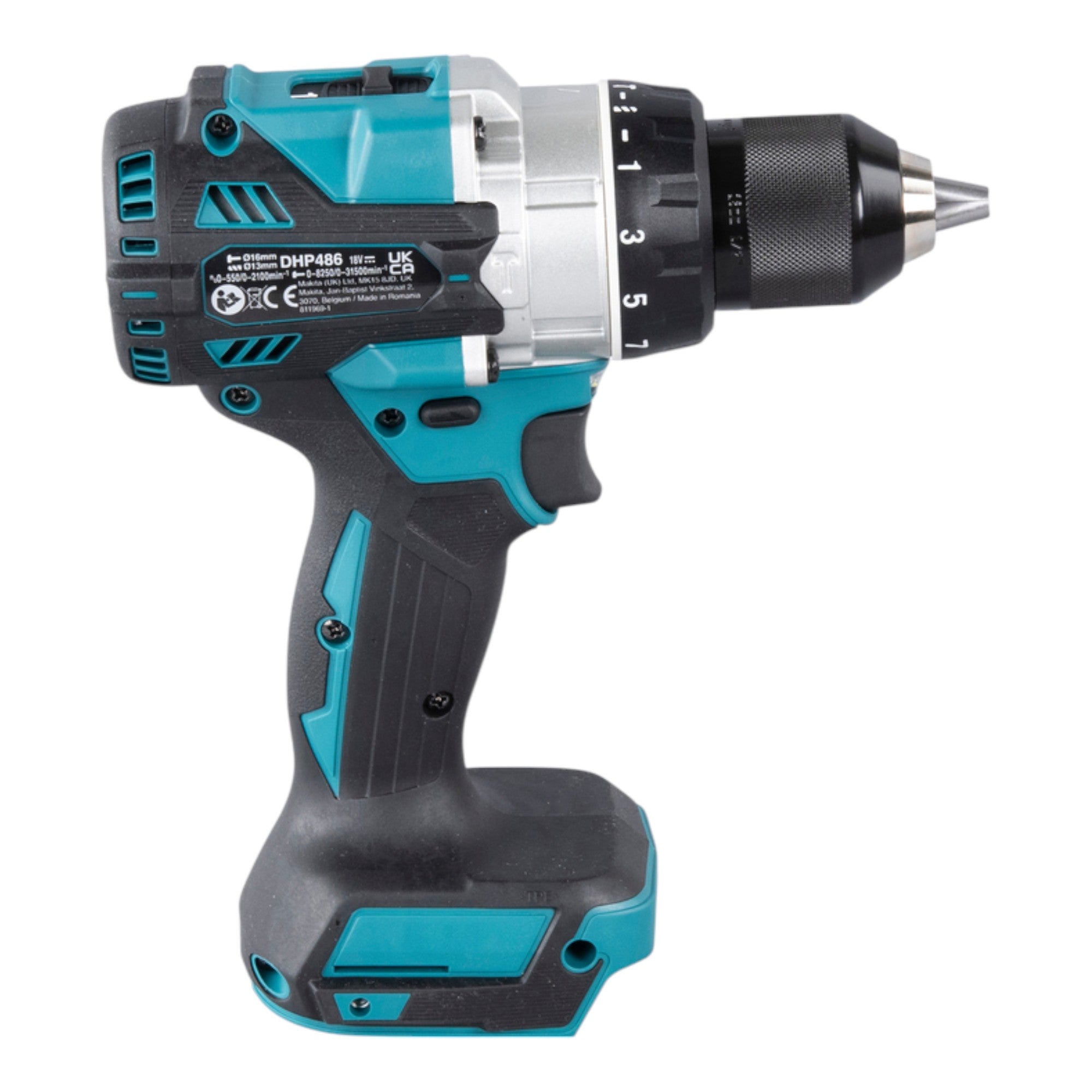 Makita DHP 486 Z Akku Schlagbohrschrauber 18 V 130 Nm Brushless 102 tlg Bit Bohrer Set ohne Akku ohne Ladegeraet 3 - toolbrothers