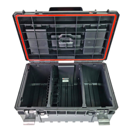 Qbrick System ONE 350 Profi Werkzeugkoffer 585 x 385 x 320 mm 38 l stapelbar IP66 alte Version 2 - toolbrothers